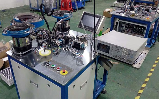 India customer order transformer core automatic feeding assembly machine