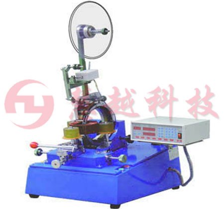 Transformer ring winding plastic machine operation video
