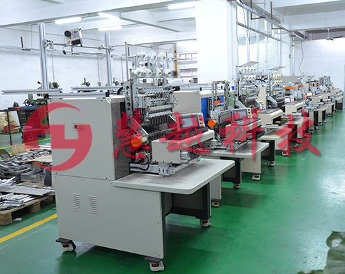 12-axis transformer winding machine package tape machine operation video