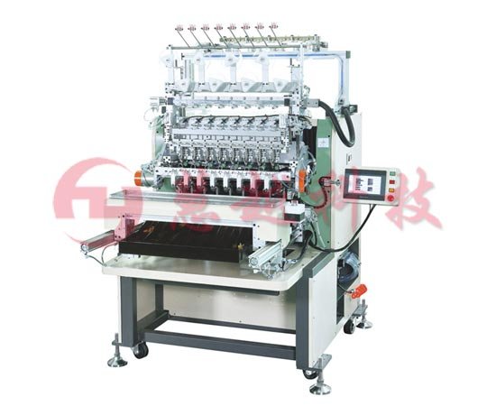 Eight-axis automatic transformer winding machine field operation video