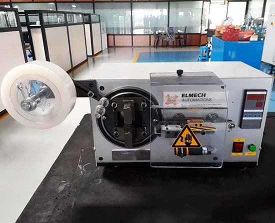 Charger shell automatic film wrapping machine in Mumbai, India price