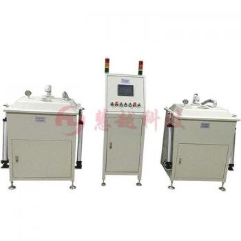 PLC controlled continuous vacuum impregnation machine