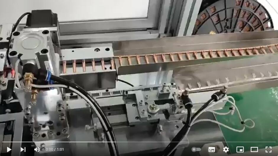 New energy vehicle charging gun torsion spring terminal fully automatic assembly machine