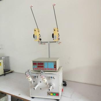 hy-r05 Automatic amorphous transformer coil front side biaxial winding tapping machine