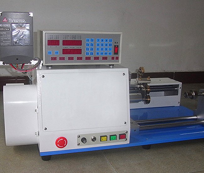 Thick wire high torque winding machine