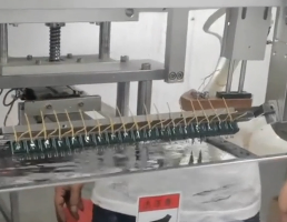 Flying line transformer desktop automatic 360 degree flip solder tinning machine H03 small tinning equipment