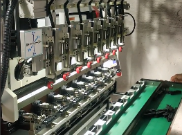 84mm long strip special-shaped skeleton coil 126 large wheelbase fully automatic eight-axis winding machine