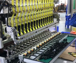 Transformer/solenoid valve coil fully automatic 16-axis rubber-coated winding machine 60mm wheelbase